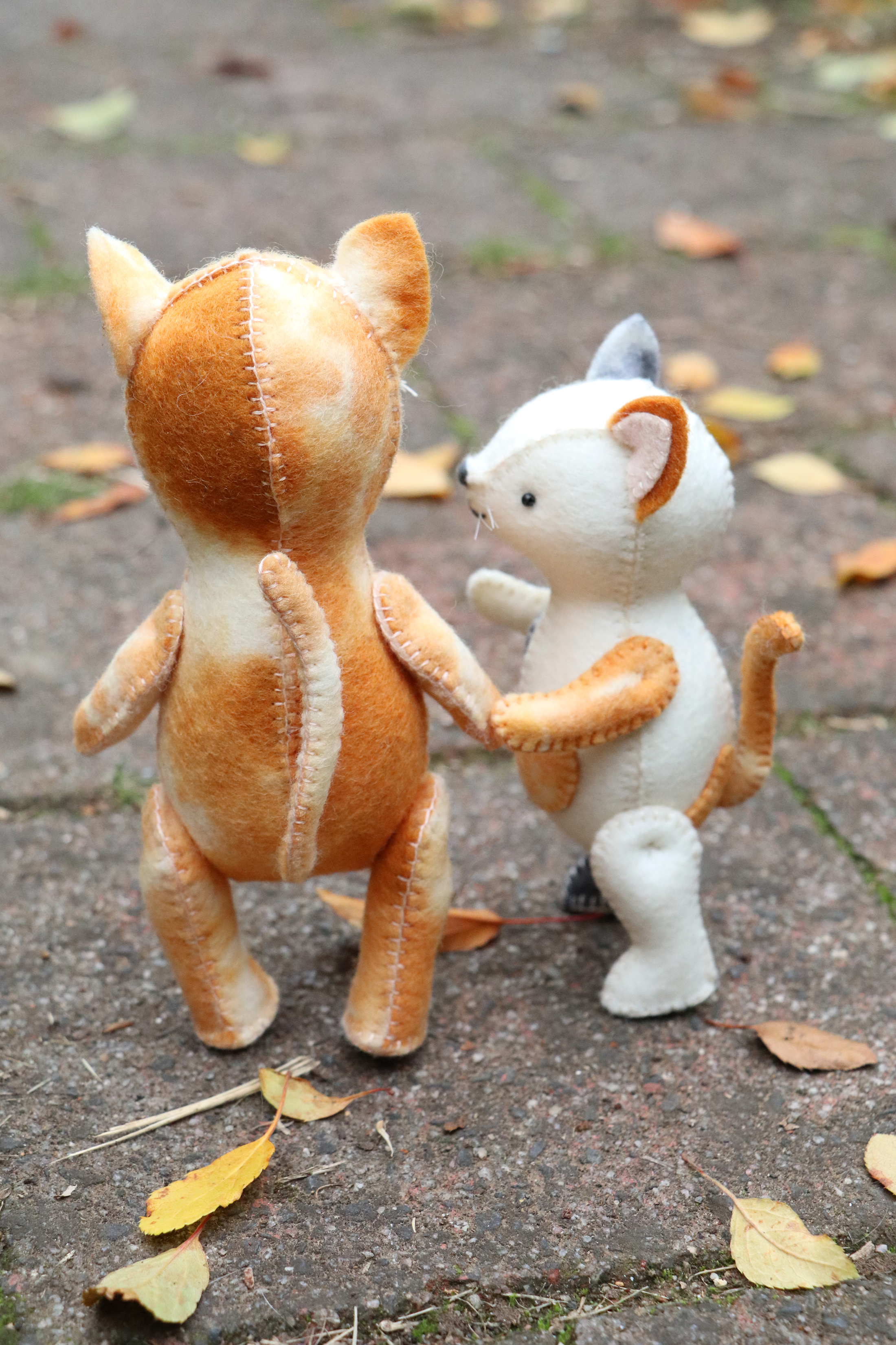 Lenny & Boots cat sewing pattern