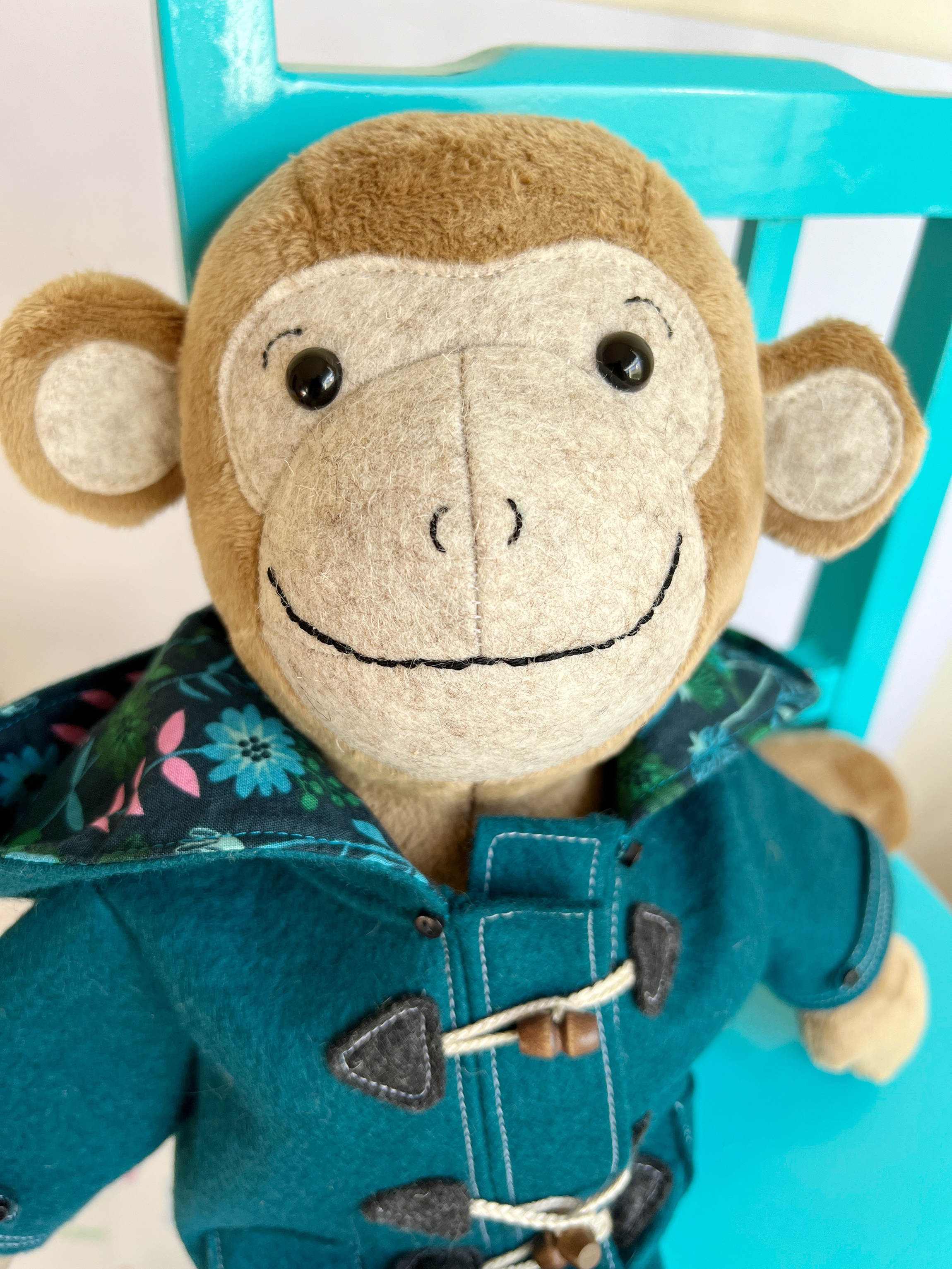 Archie: Monkey sewing pattern