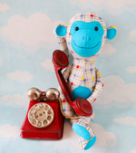 Load image into Gallery viewer, Archie: Monkey sewing pattern
