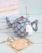 Load image into Gallery viewer, Teapot Pincushion sewing pattern
