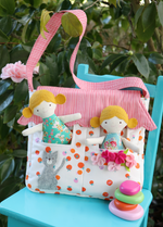 Load image into Gallery viewer, Doll House: doll and bag sewing pattern
