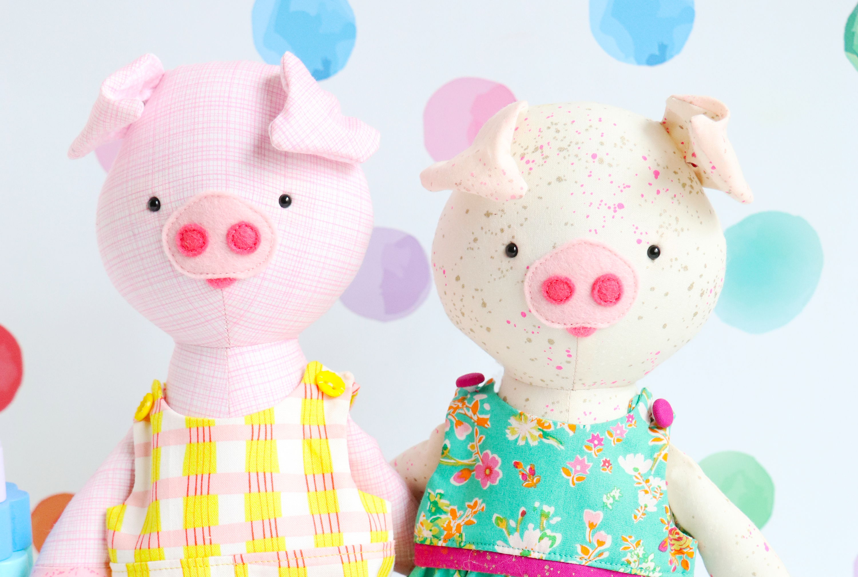 Pig Sewing pattern: This Little Piggy