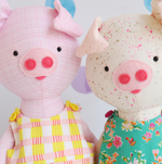 Load image into Gallery viewer, Pig Sewing pattern: This Little Piggy
