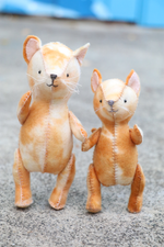 Load image into Gallery viewer, Lenny &amp; Boots cat sewing pattern
