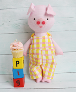 Load image into Gallery viewer, Pig Sewing pattern: This Little Piggy
