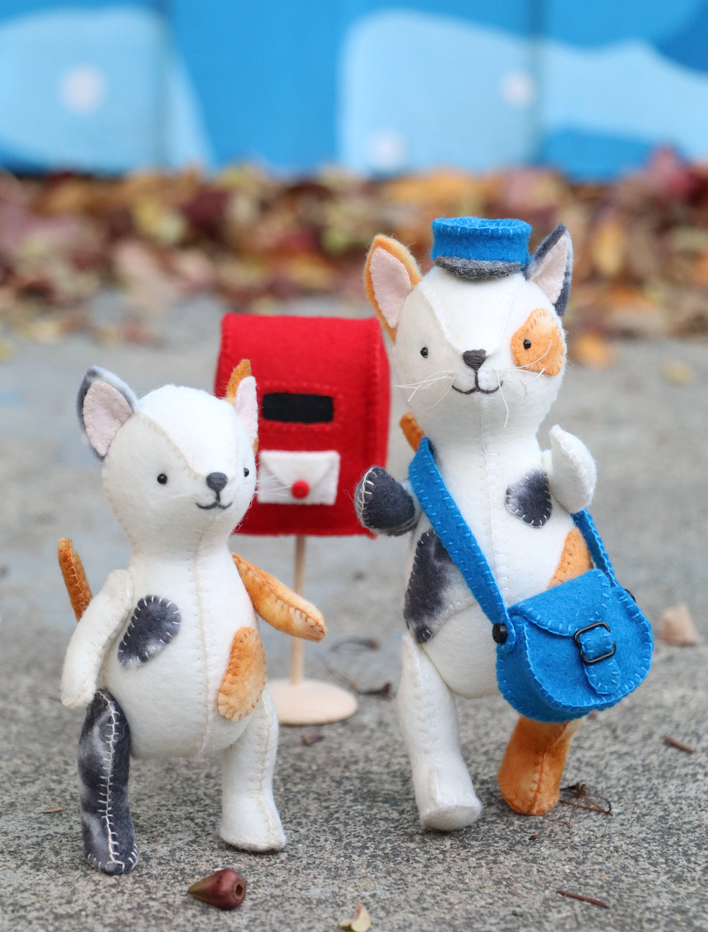 Lenny & Boots cat sewing pattern