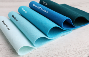 Felt : 100% pure new wool felt sheets