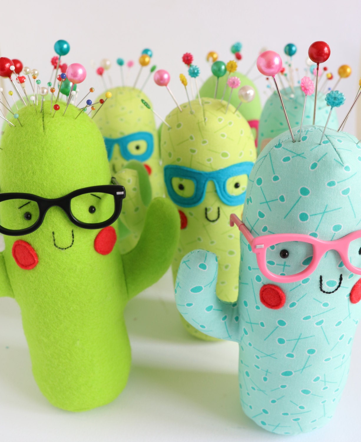 Totally cactus: Cactus pin cushion sewing pattern