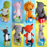 Load image into Gallery viewer, G is for giraffe: Giraffe sewing pattern
