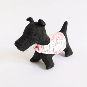 Spanner : Dog sewing pattern with coat.