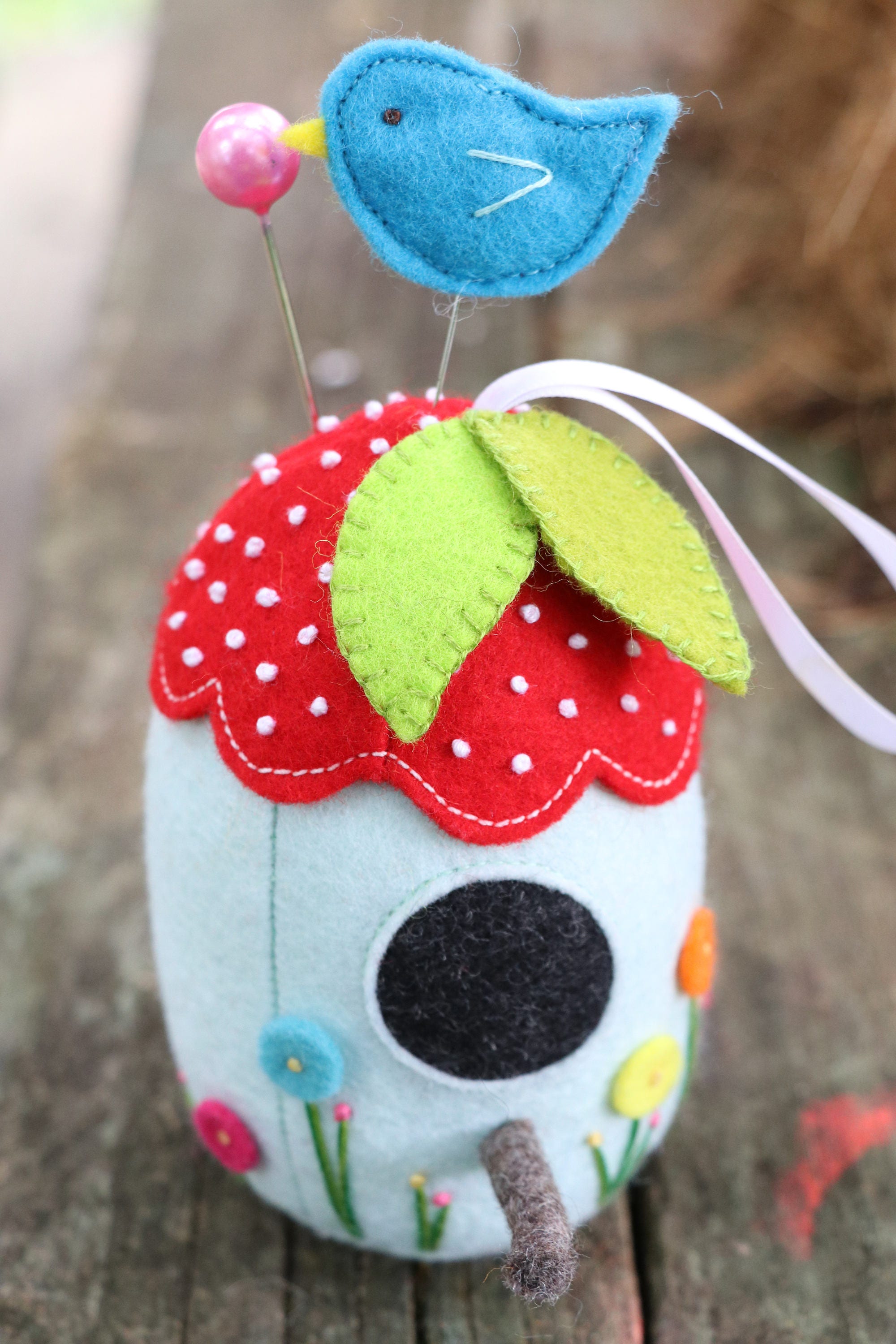 felt pincushion sewing pattern