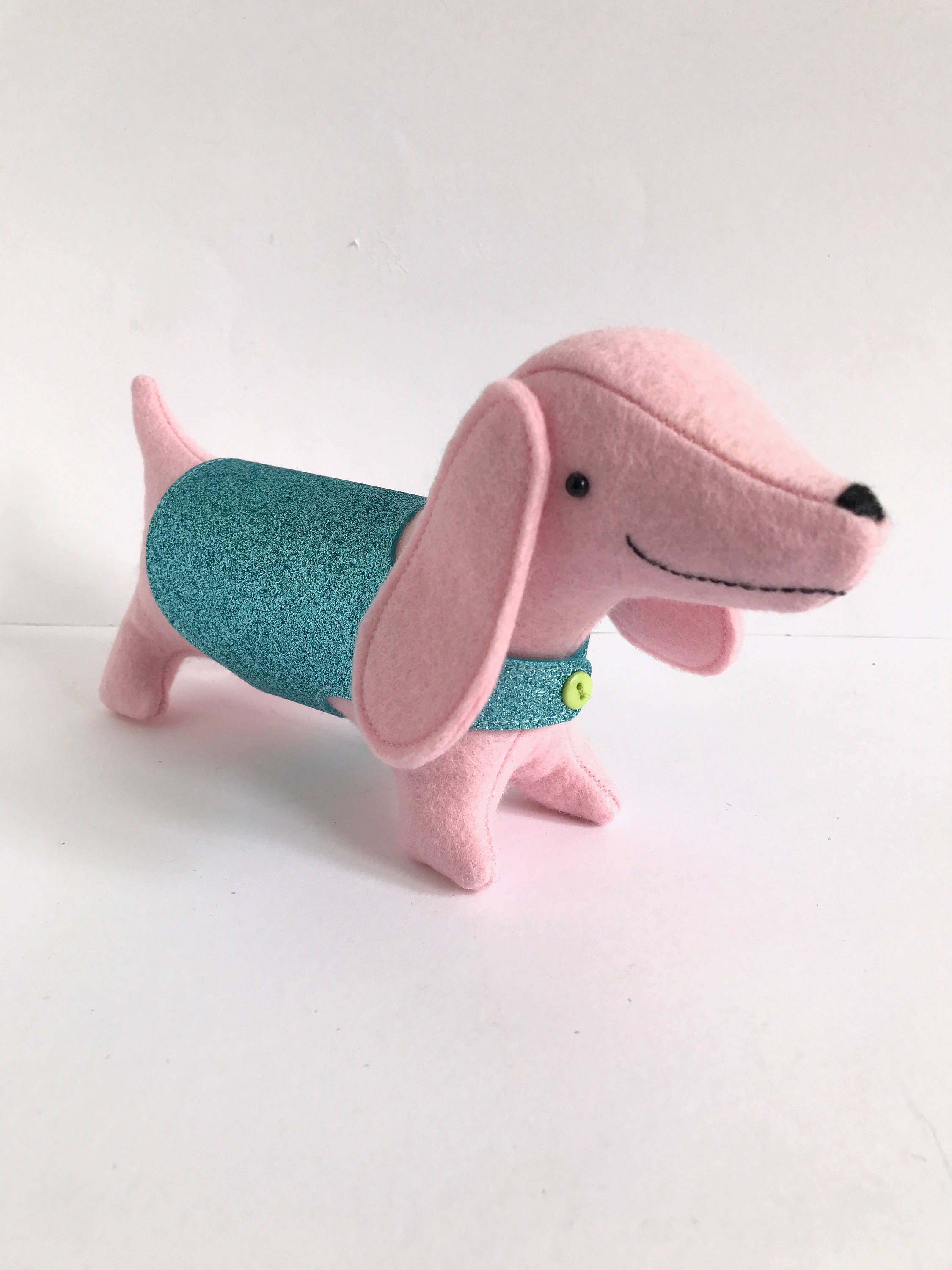 Albie: Sausage dog sewing pattern with coat