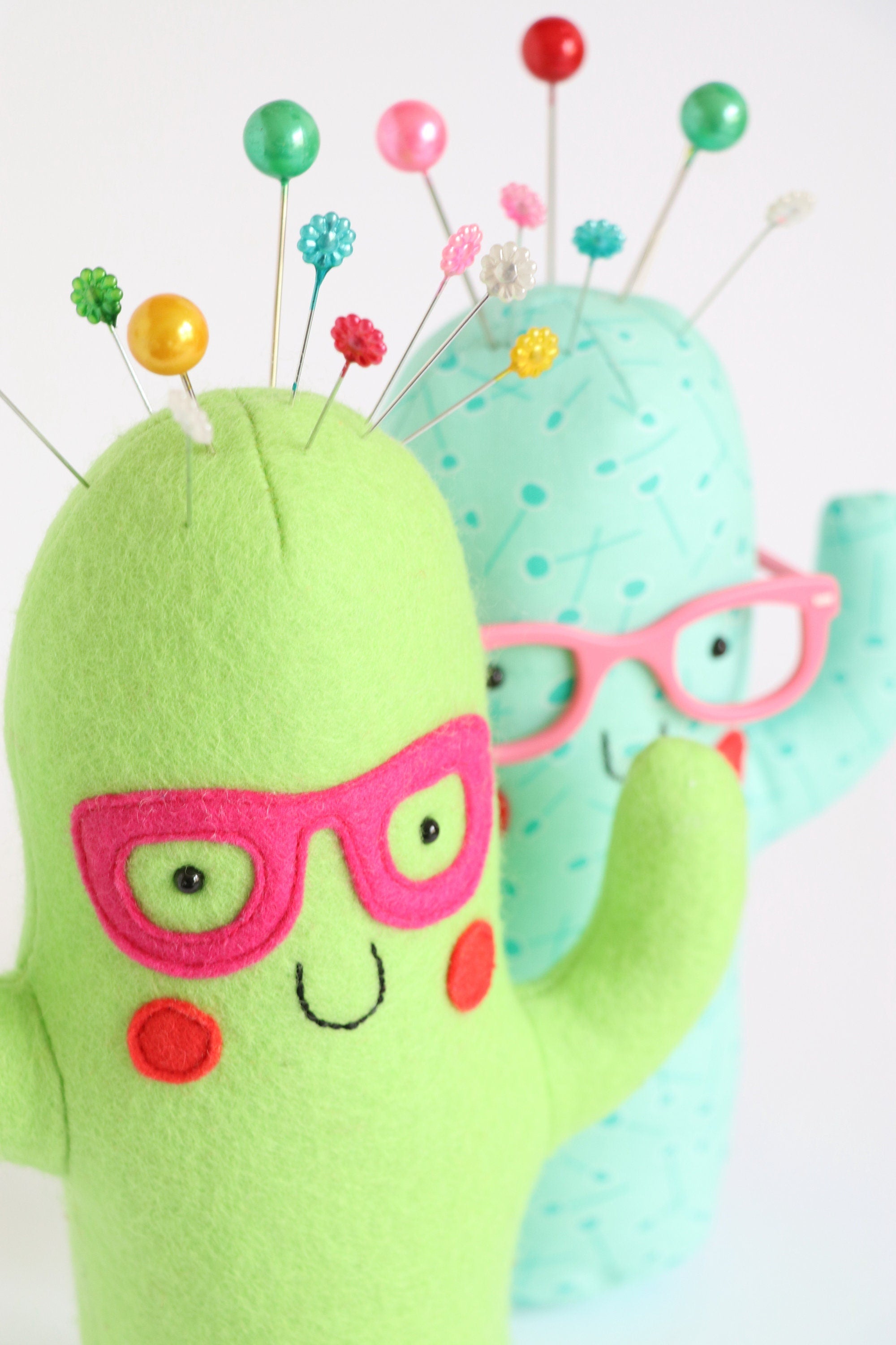 Totally cactus: Cactus pin cushion sewing pattern