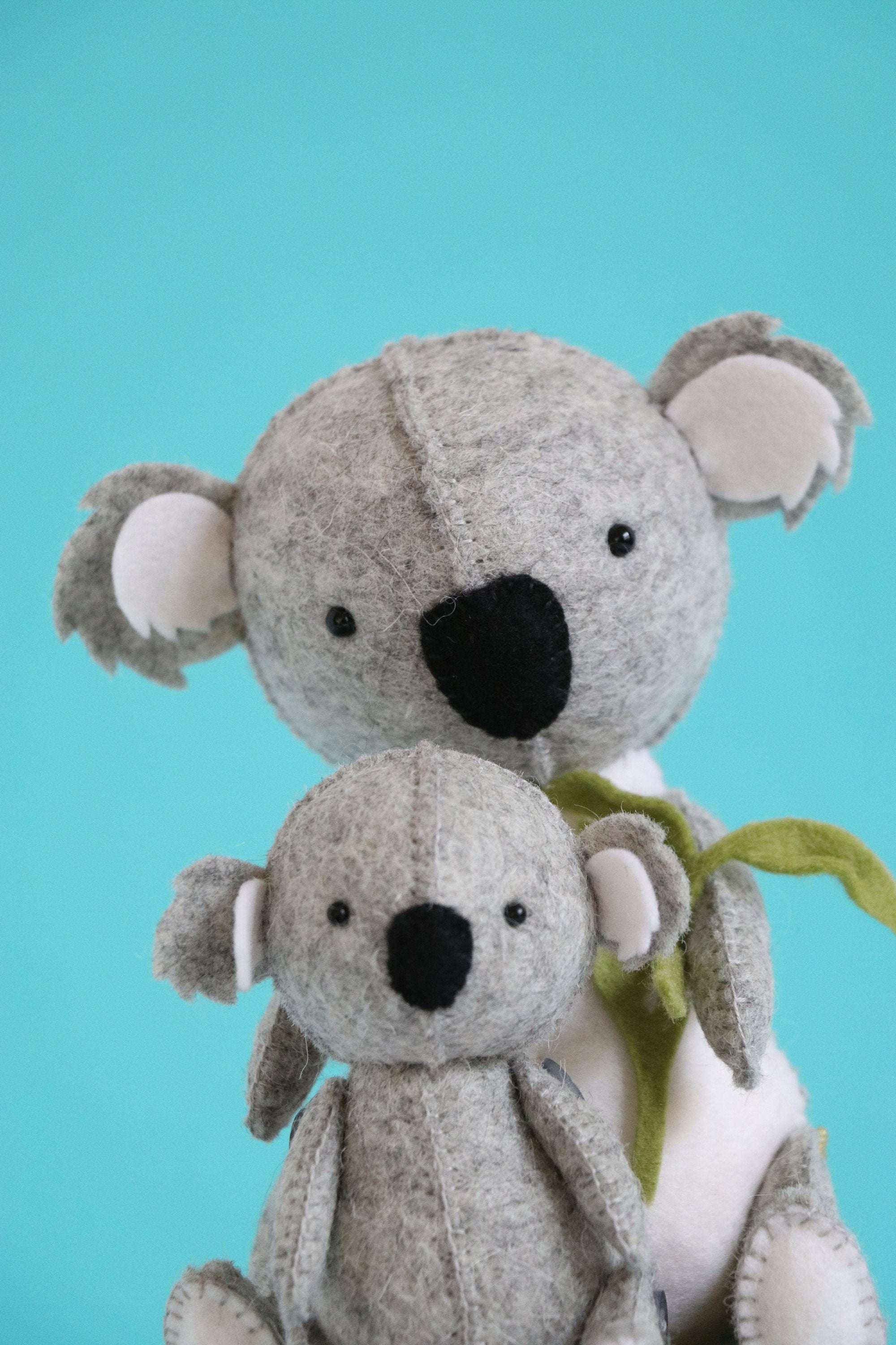 K is for Koala: koala sewing pattern