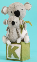 Load image into Gallery viewer, K is for Koala: koala sewing pattern
