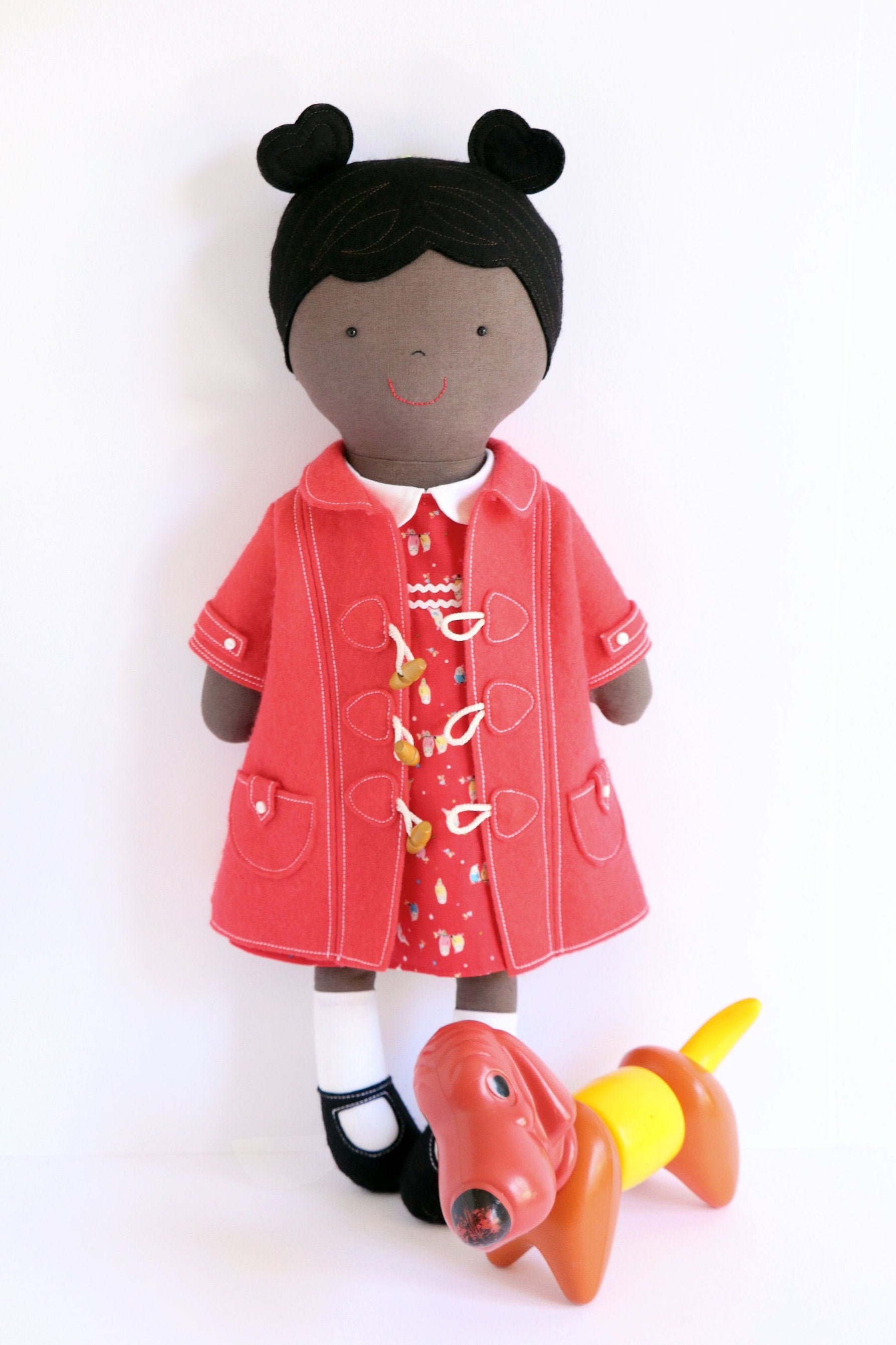 Ginger: doll sewing pattern with clothes