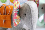 Load image into Gallery viewer, Elephant Caddy: Elephant pin cushion, needleminder sewing pattern
