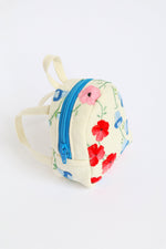 Load image into Gallery viewer, floral miniature backpack
