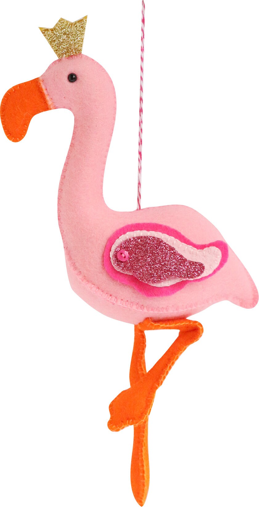 Flamboyance: Flamingo pin cushion sewing pattern.