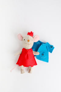 Flora: Mouse sewing pattern