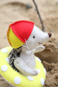 Bertie & Wyn: Hedgehog sewing pattern