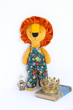 Load image into Gallery viewer, Dandy Lions: Lion sewing pattern with clothes
