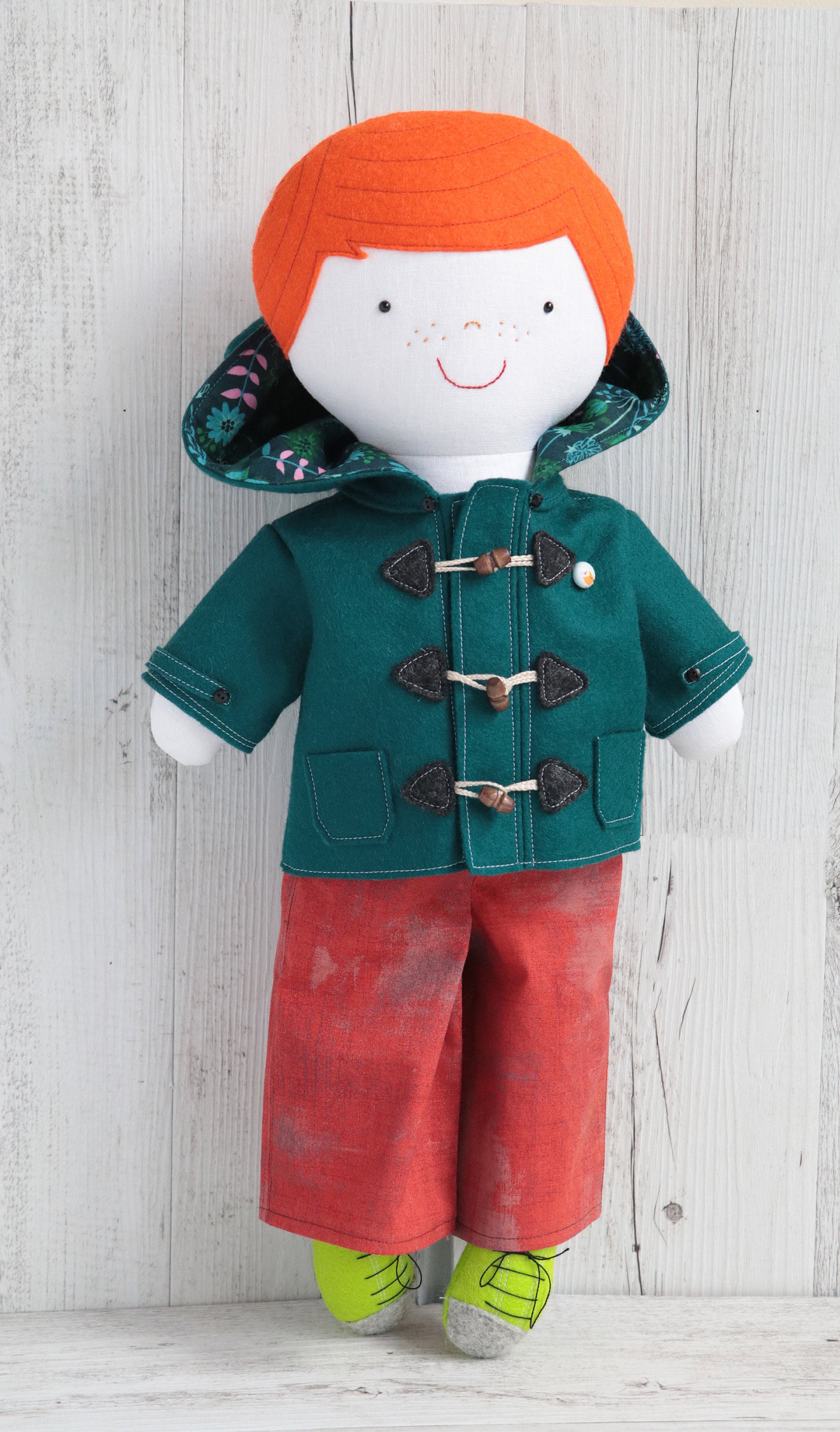 Henry: Boy doll with lots of clothes sewing pattern