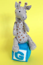 Load image into Gallery viewer, G is for giraffe: Giraffe sewing pattern
