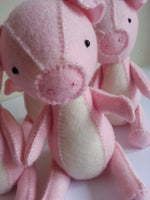 Load image into Gallery viewer, P is for Pig: Pig sewing pattern
